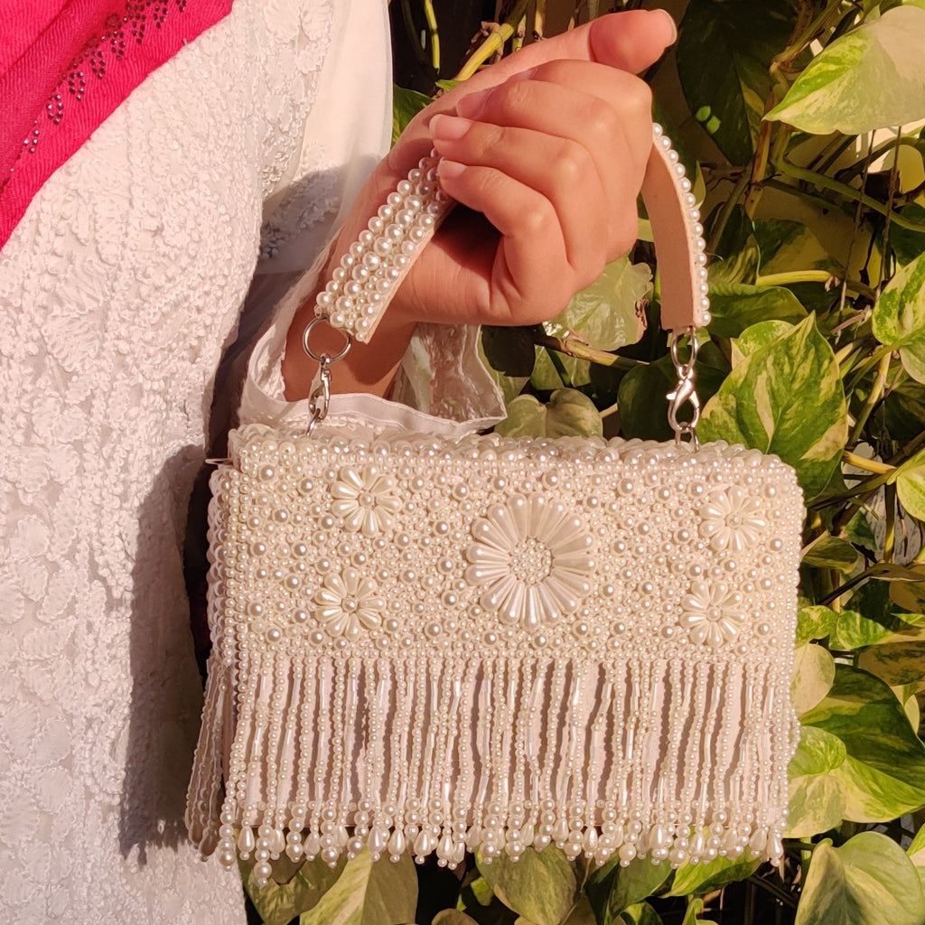 Pearl on sale crossbody bag