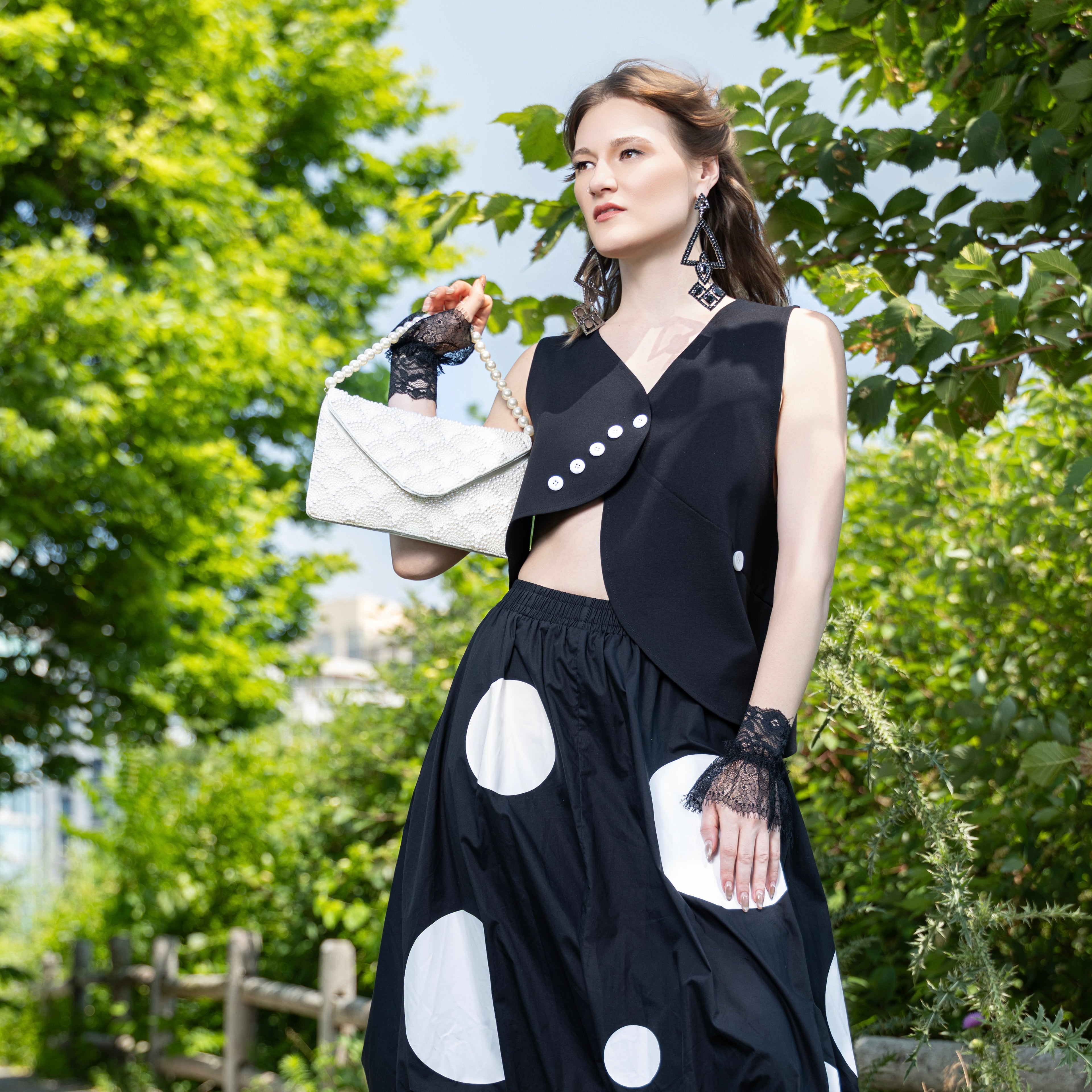 Pearl Whimsy Foldover