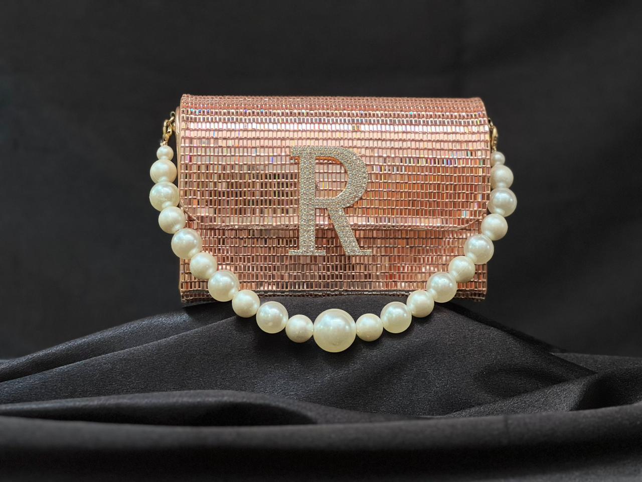 ROSE GOLD Alpha Clutch Bag