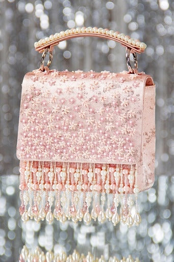 RUBY PINK CLUTCH