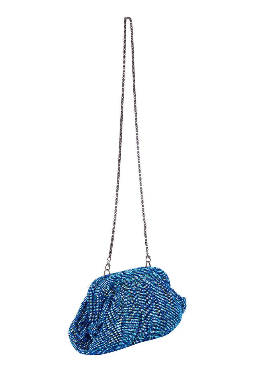 Starlight Glow Clutch - Azure