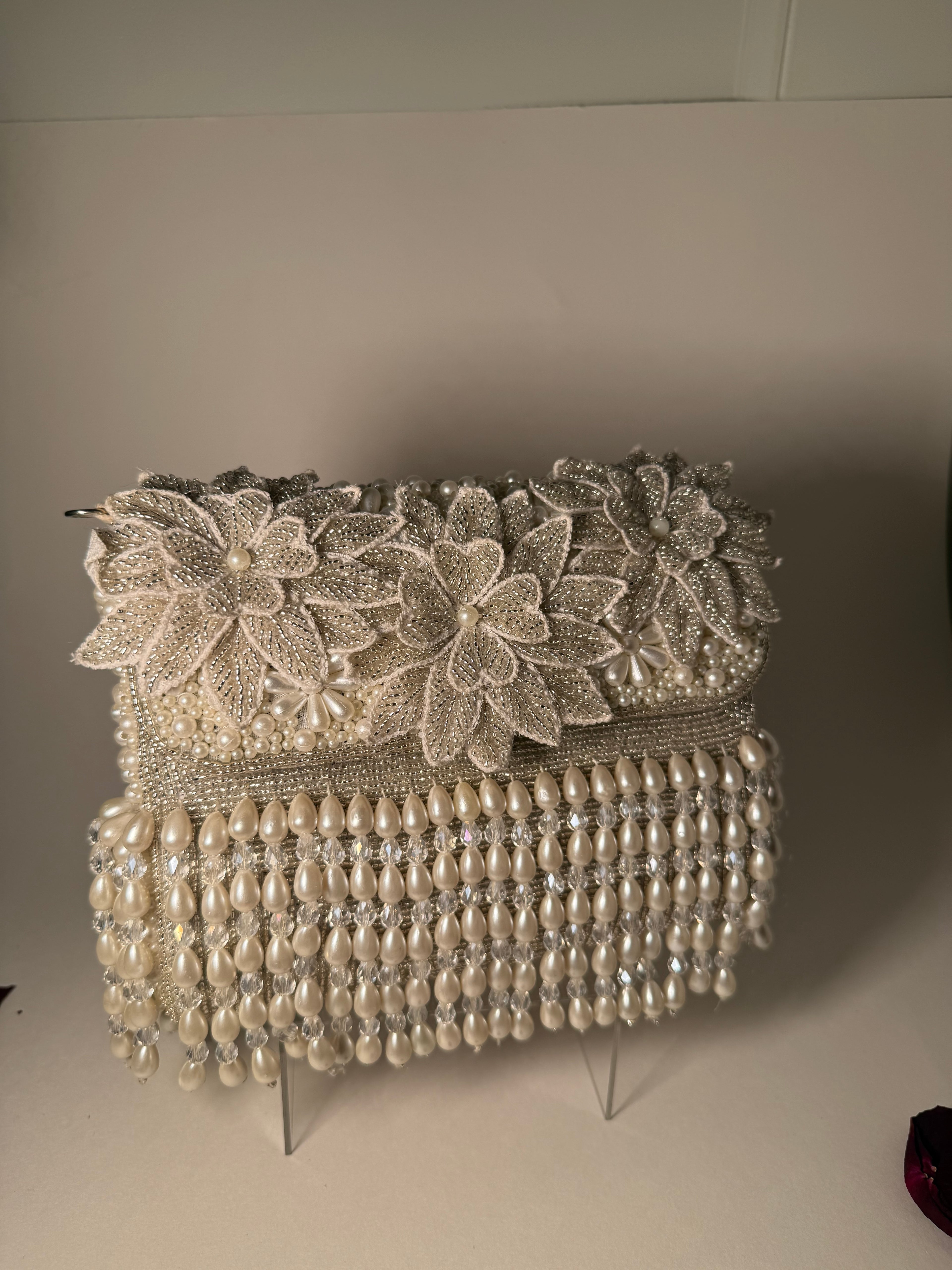 The Zareen Pearl Clutch