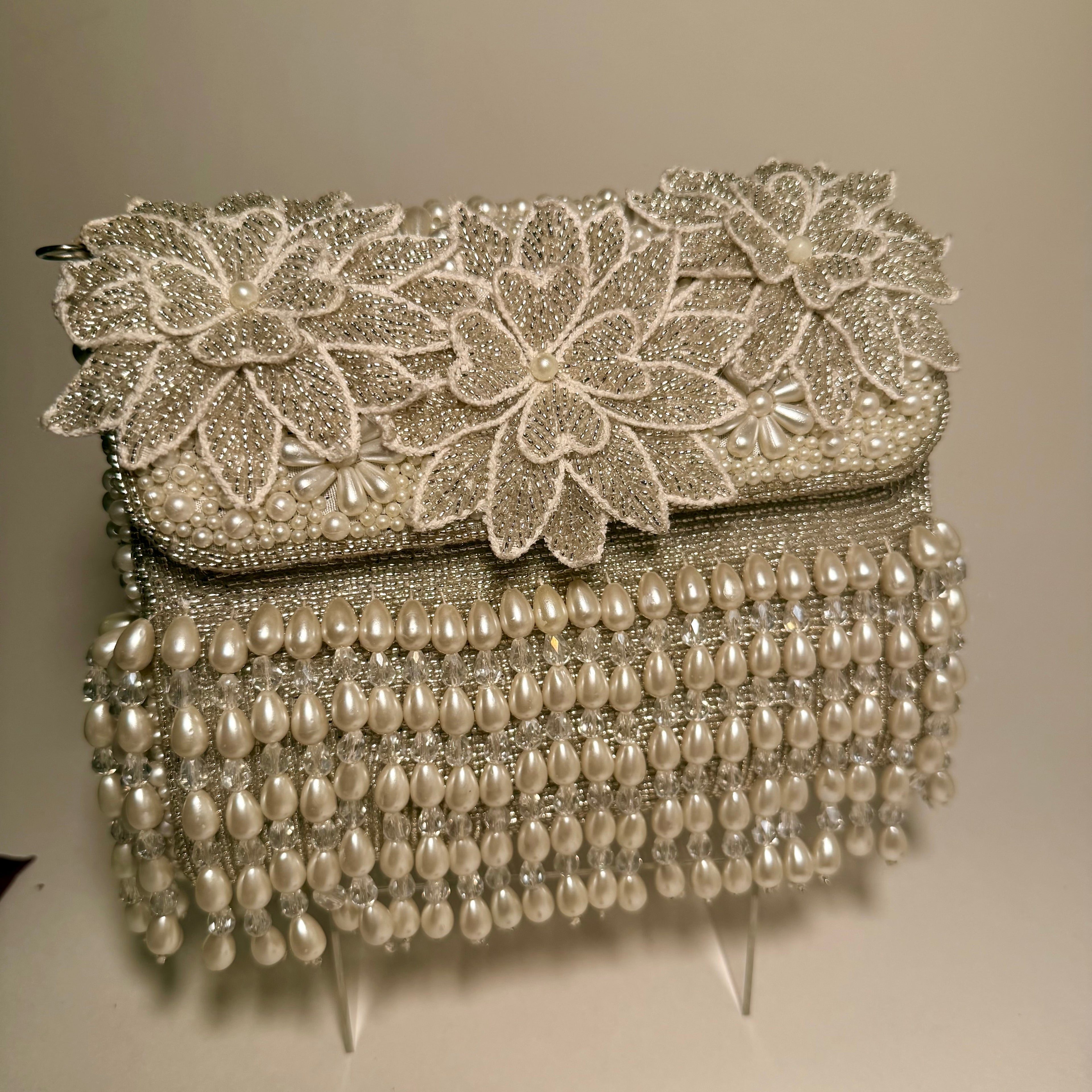 The Zareen Pearl Clutch