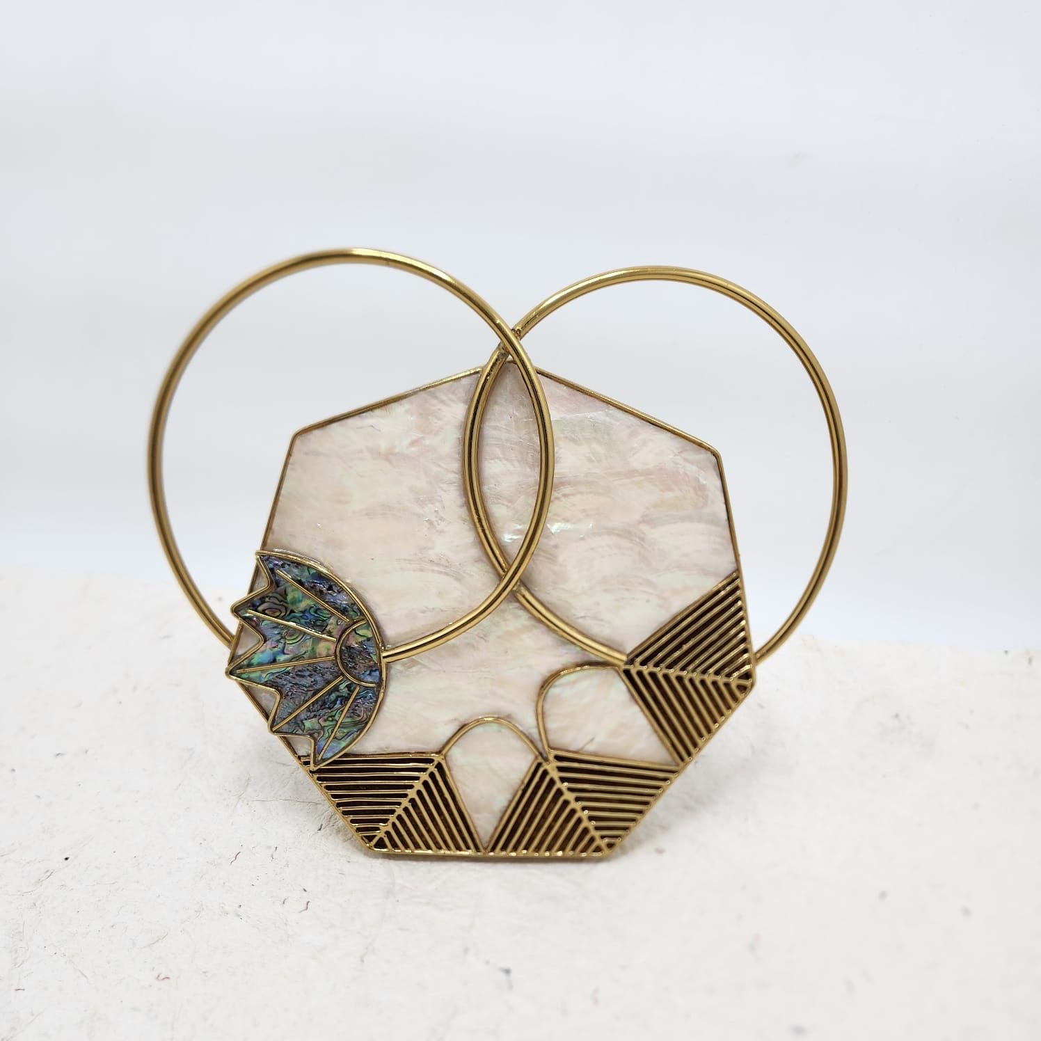 RIVA Mother of Pearl Clutch