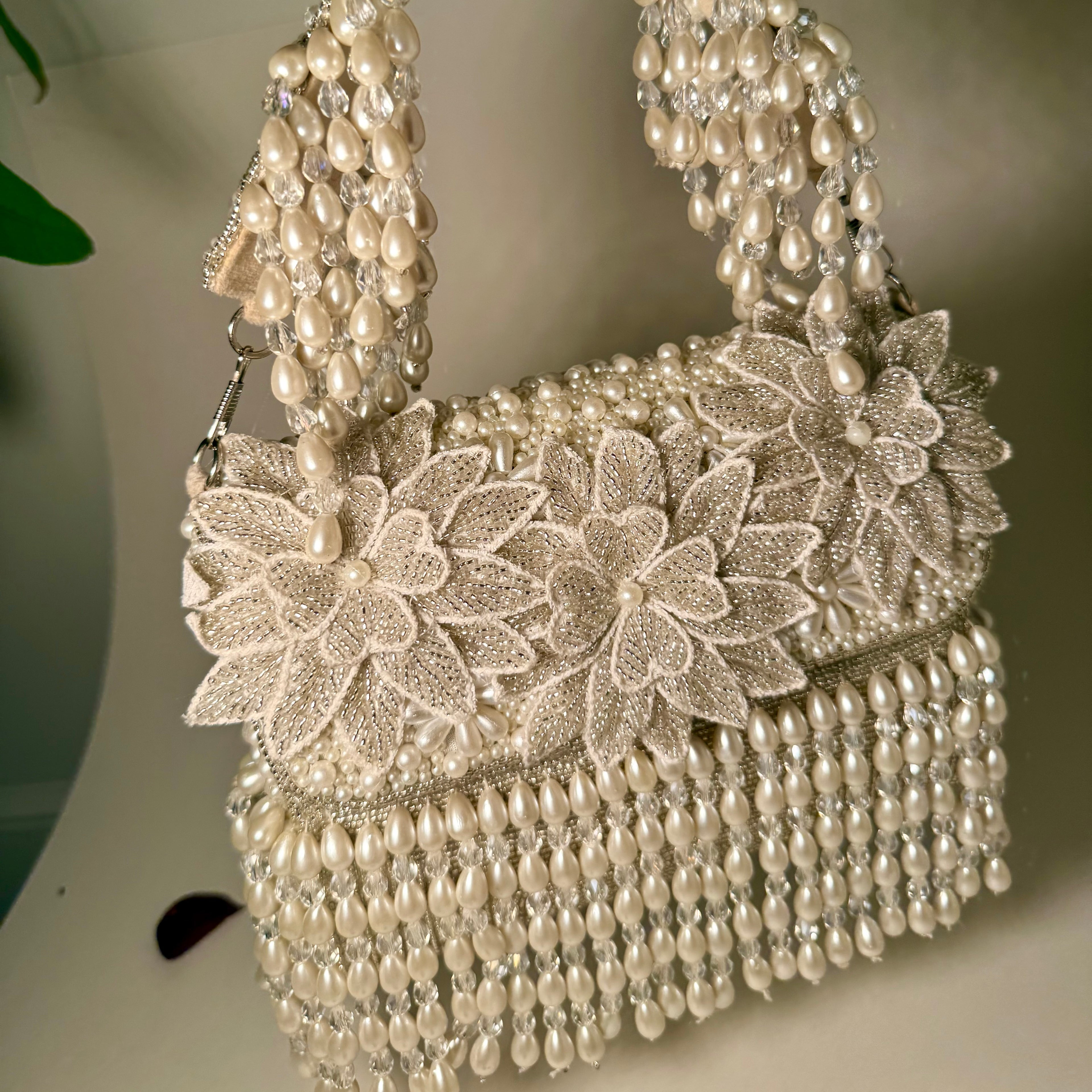 The Zareen Pearl Clutch