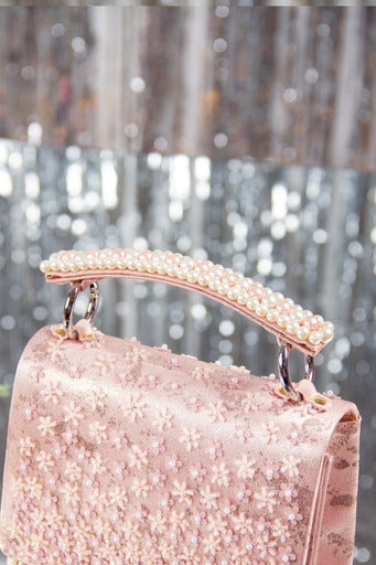 RUBY PINK CLUTCH