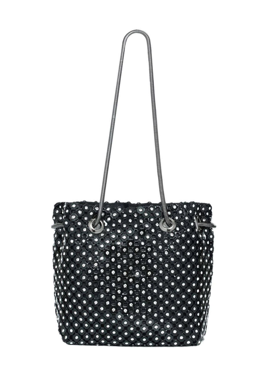 NIGHT OUT Sparkle Bucket Bag