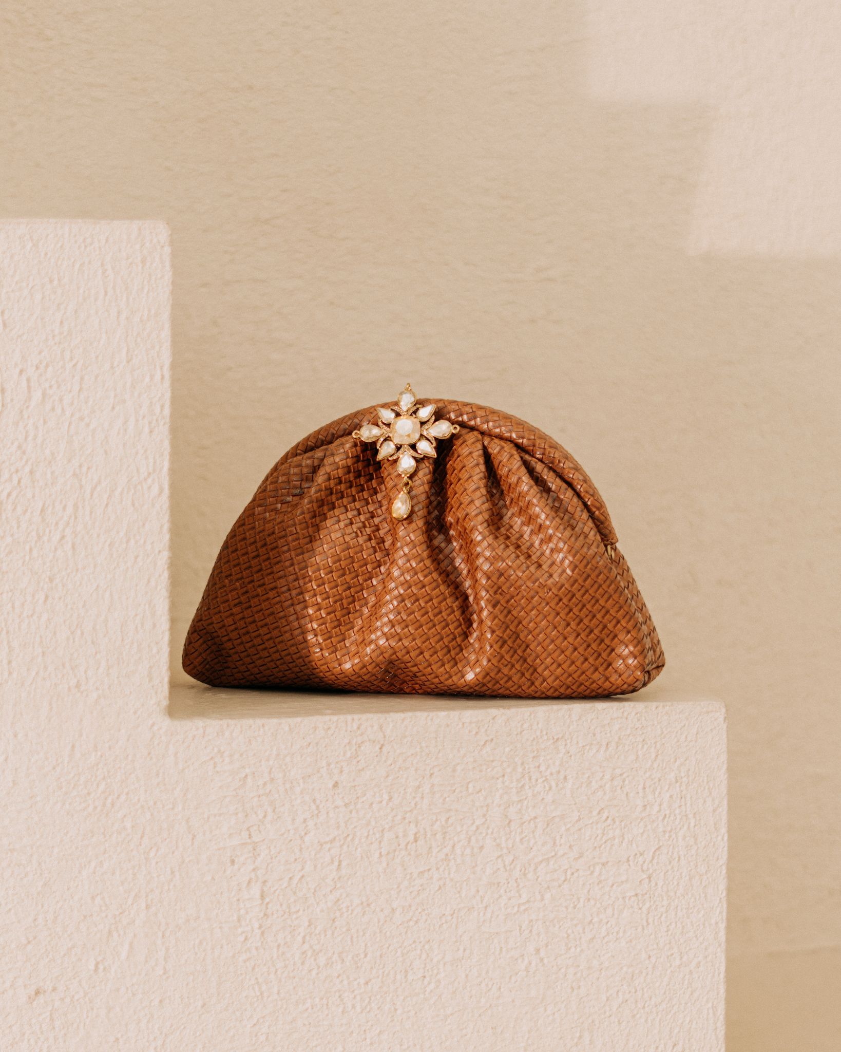 The Luxe Weave Clutch