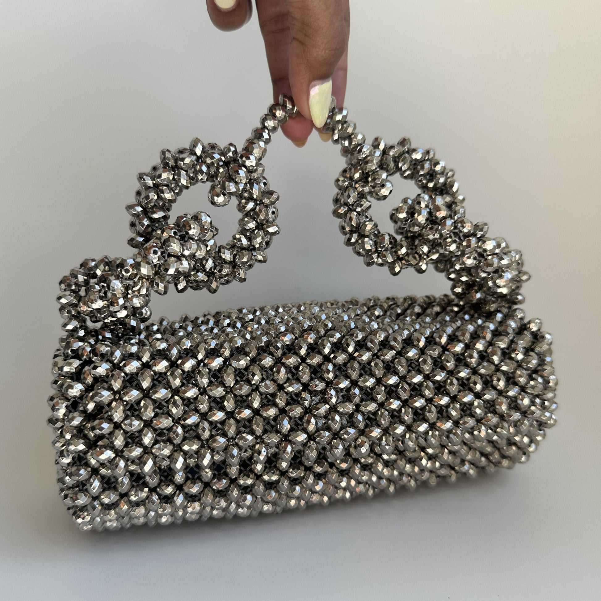 The GEORGIA Silver Bag
