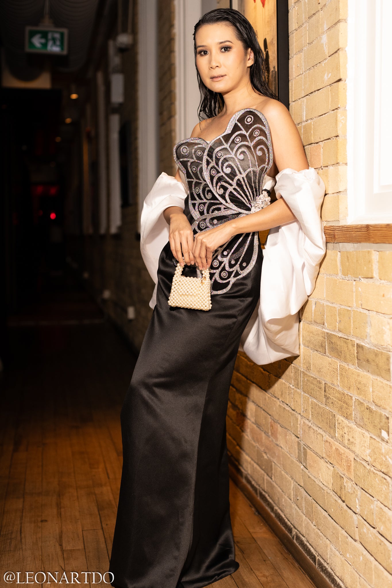 The Mini Pearl Crystal Bag