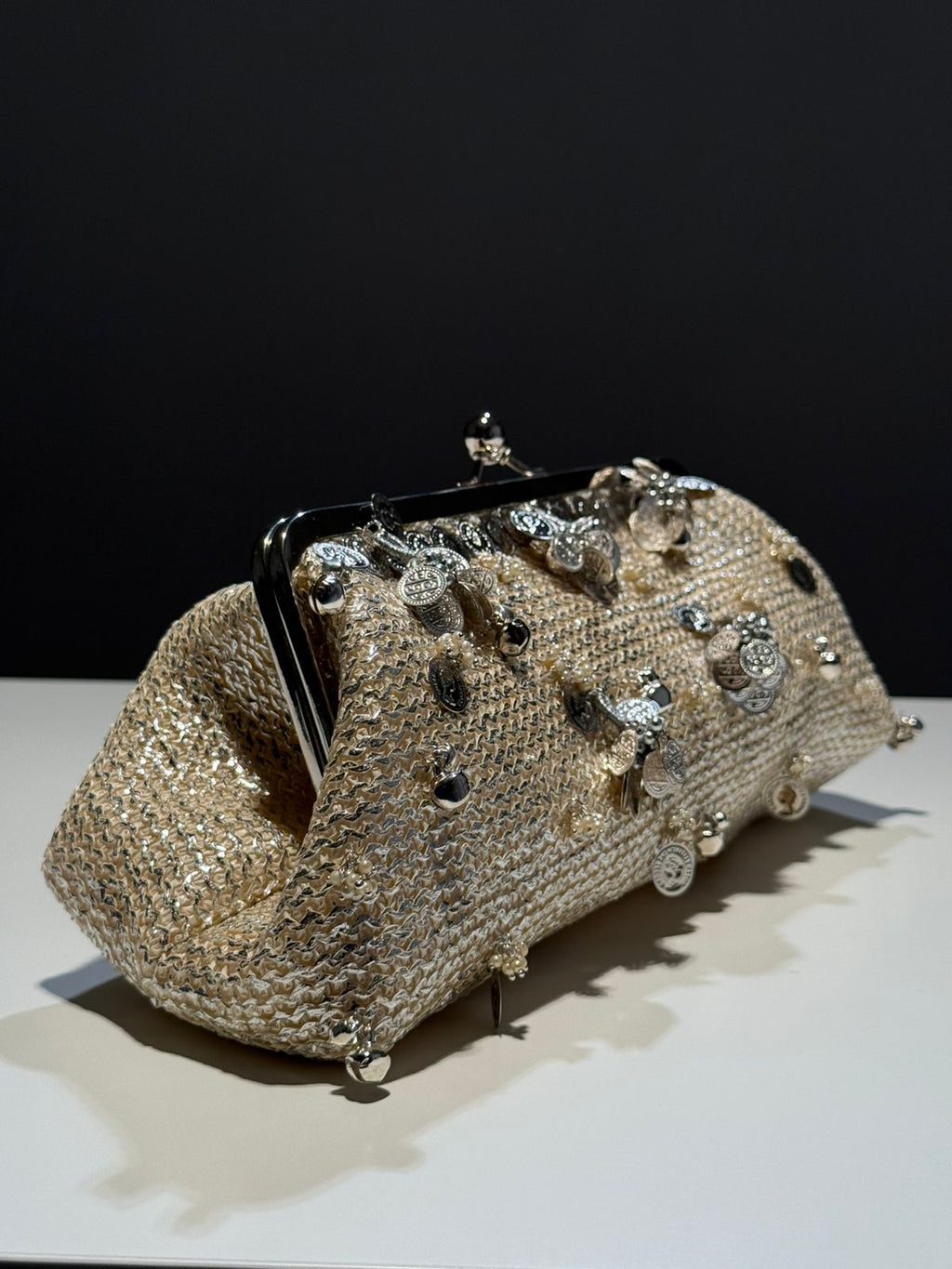 The Aurora Kiss-Clip Evening Clutch