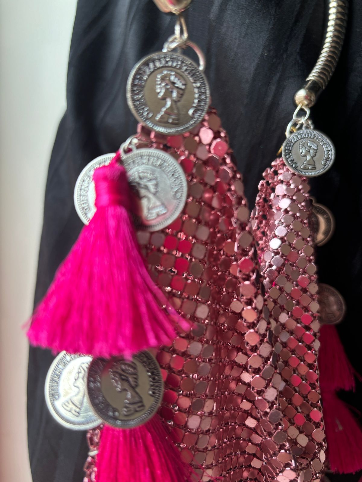 The Fuchsia Disco Charm Bag