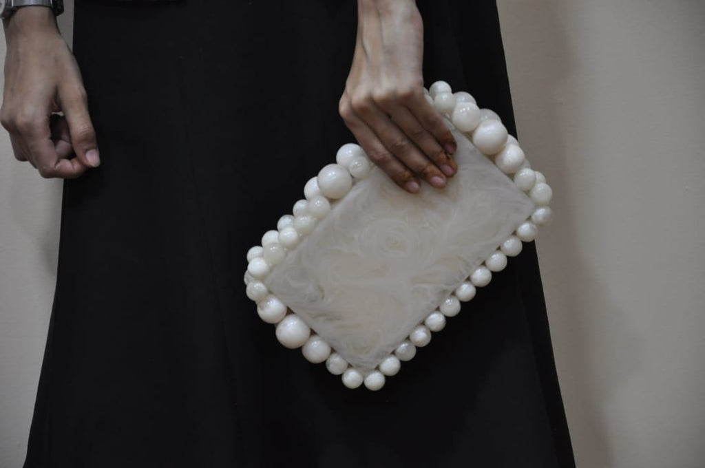 The POSH Pearly Clutch