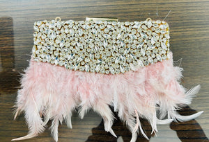 The HOPE Feather Clutch