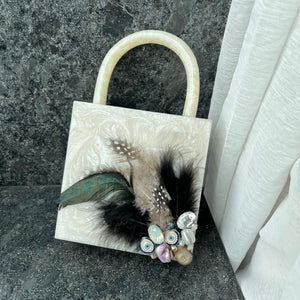 The Mini Feather Bag